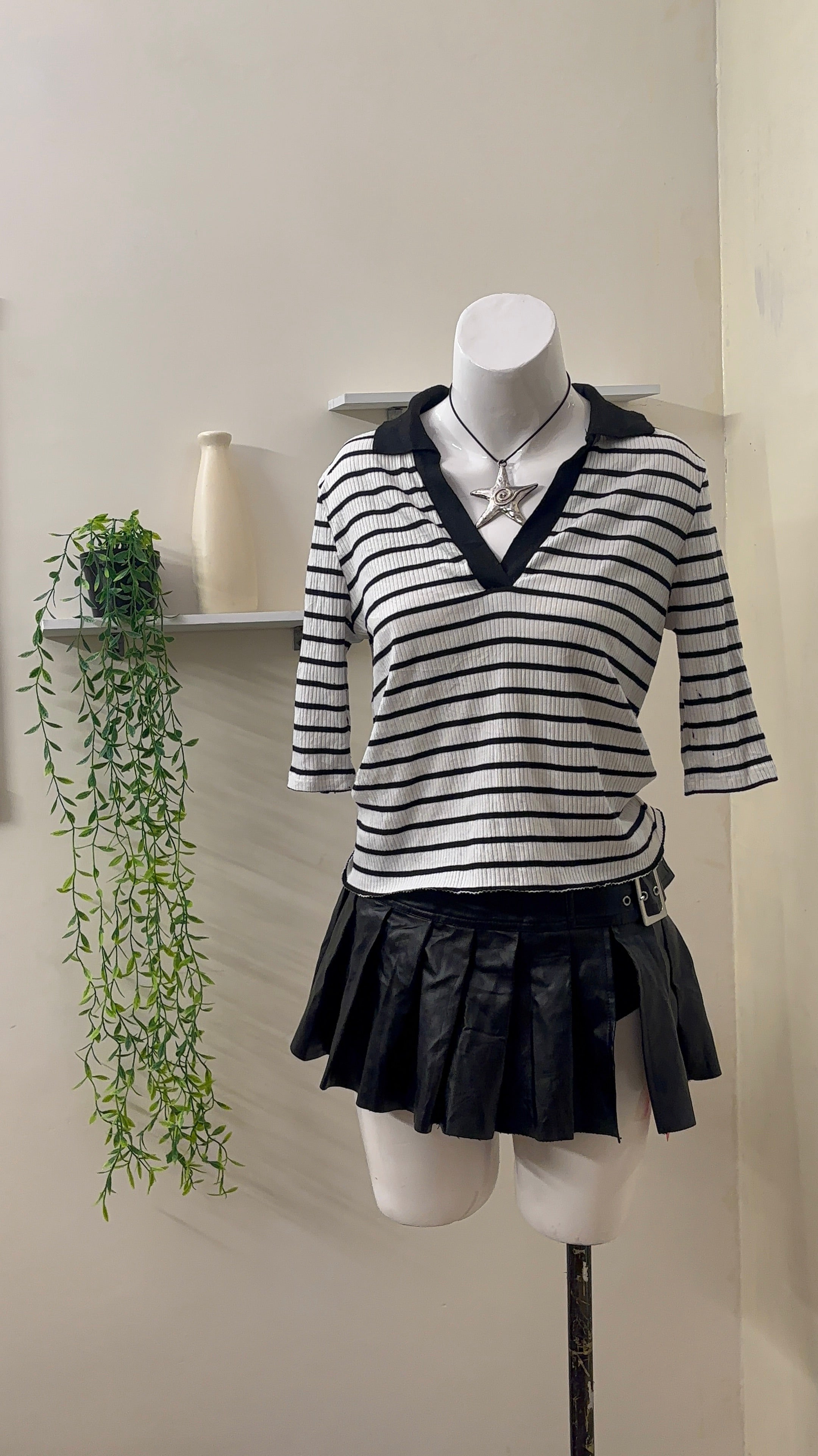 striped pullover