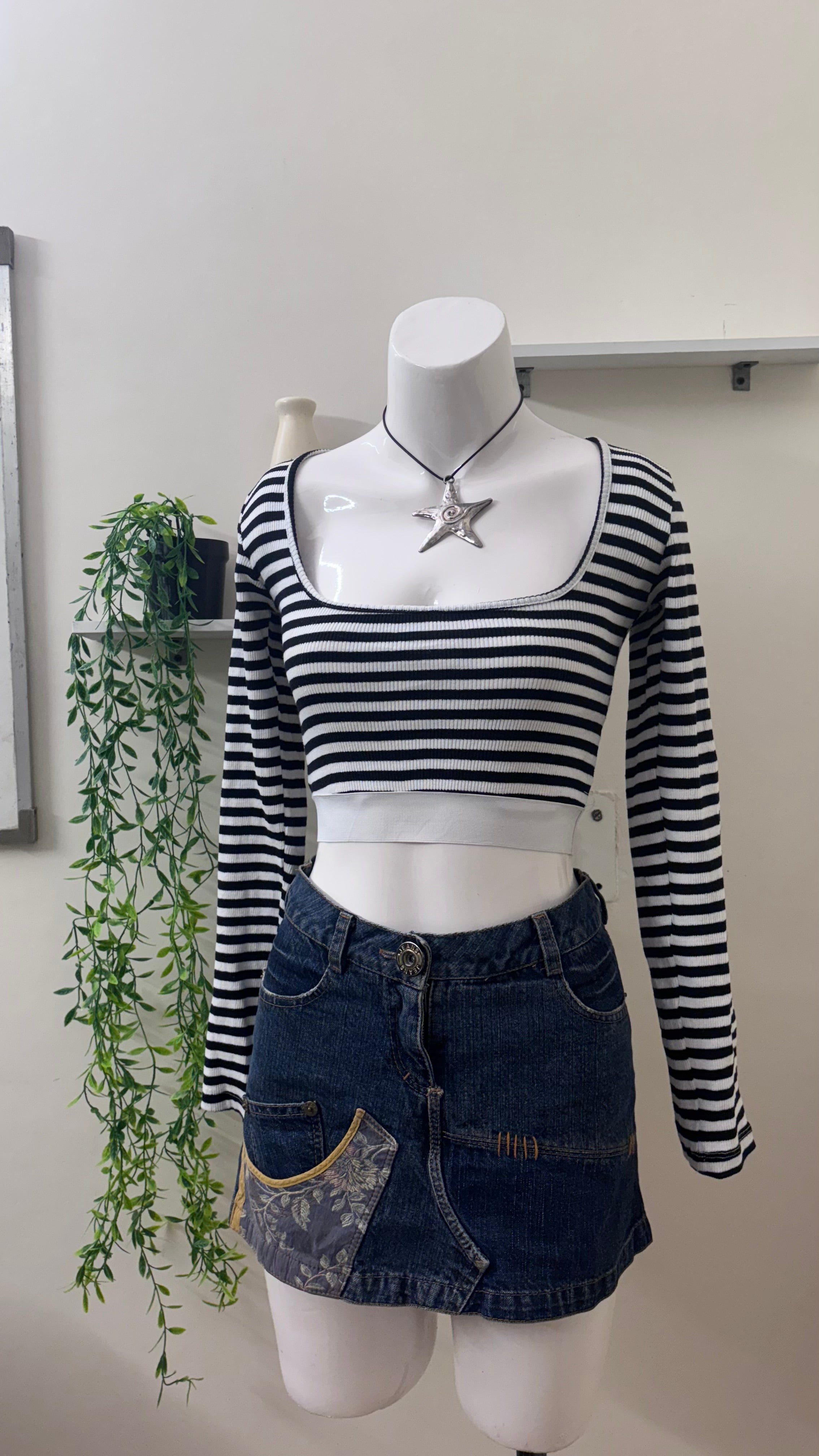 striped full sleeve top 🦓